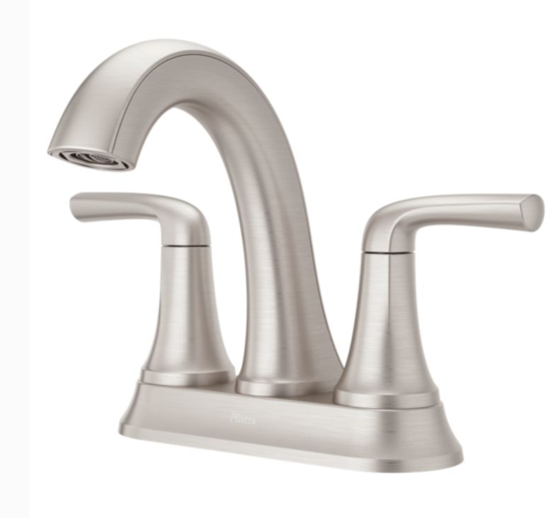 Pfister LG48-MCA0GS McAllen 2-Handle 4" Centerset Bathroom Faucet in Brushed Nickel