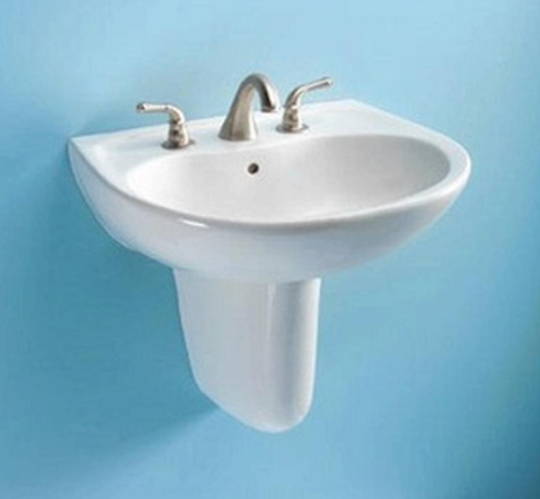 Toto LT241.4G#01 Supreme Cotton 22-7/8" Wall Mounted Bathroom Sink 
