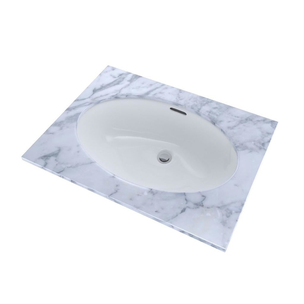 TOTO LT548G01 Undercounter Lavatory Cotton with SanaGloss glaze 
