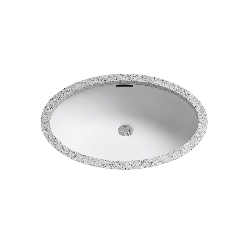TOTO LT548G01 Undercounter Lavatory Cotton with SanaGloss glaze