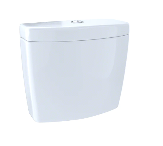 Toto ST412M#01 Aquia Dual Flush Toilet Tank Only, Cotton White