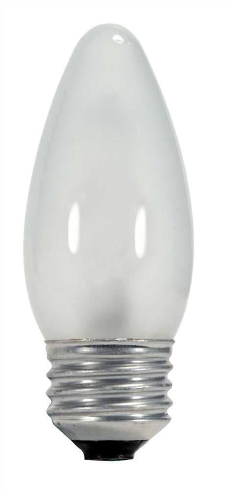 Satco CA10 Halogen Lamp 43W 120V Medium Base Clear Dimmable 24 Pack