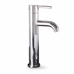 Essen 120123 Bathroom Vessel Sink Faucet Single Lever Chrome/Gold No Pop-Up