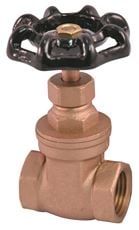 Premier 242003 1/2" Brass Gate Valve FIP Brass (Pack of 5)