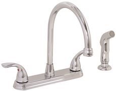 Westlake Hi Arc Kitchen Faucet with Spray Lead Free Chrome 120447LF