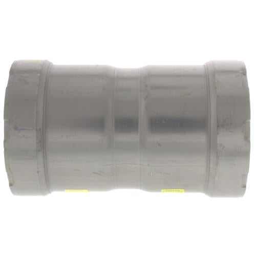 Viega 25026 MegaPressG 2 Inch Coupling with Stop, Carbon steel