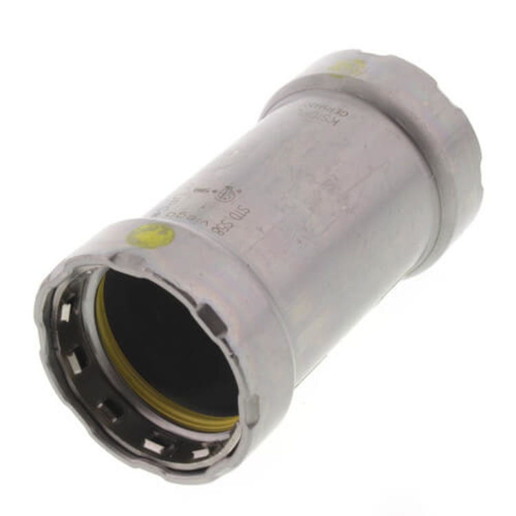 Viega 25041 MegaPressG Carbon 1inch Stainless Coupling