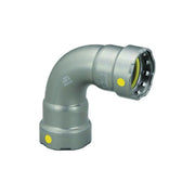 Viega 25216 MegaPressG 1-1/4 in 90 degree P X P Carbon Steel Elbow