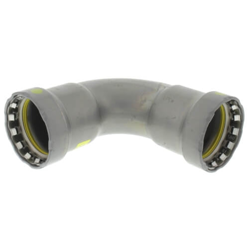 Viega 25216 MegaPressG 1-1/4 in 90 degree P X P Carbon Steel Elbow