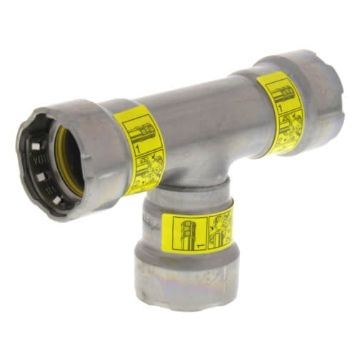 Viega 25301 MegaPressG 1/2 Press Tee