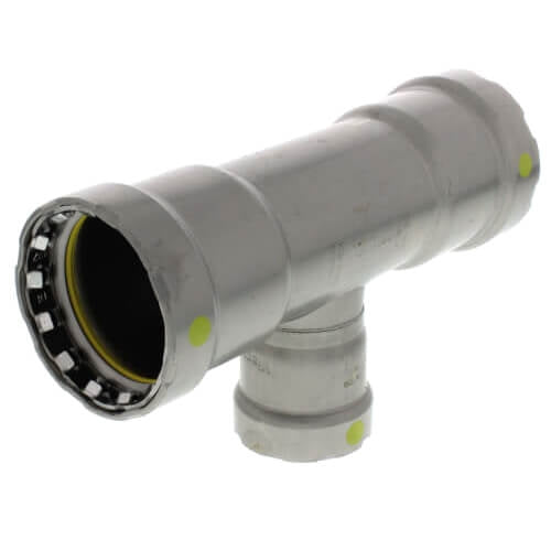 Viega 25381 MegaPressG 2"x2"x1/2" Carbon Steel Tee