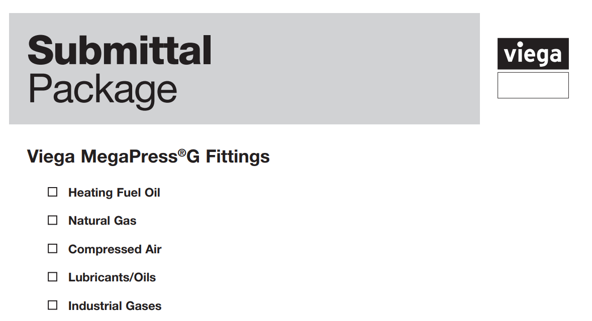 Viega 25446 MegaPress Reducing Tee, Specs Sheet