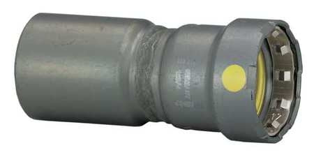 Viega 26046 MegaPressG 2"x1-1/2" Gas Fitting Reducer, Smart Connect Carbon Steel