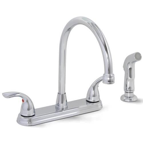 Westlake Hi Arc Kitchen Faucet with Spray Lead Free Chrome 120447LF