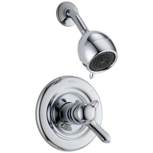 Delta Monitor Shower Trim Kit Chrome 2-Function Head 2.5 GPM DT17230